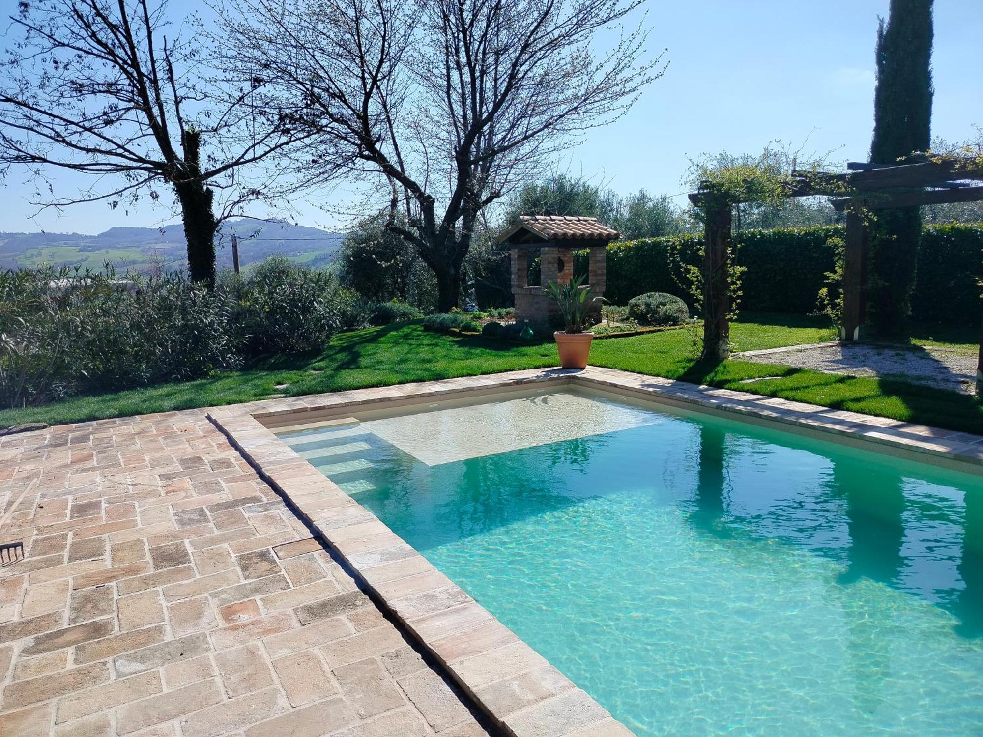 Ca' Le Cerque, Villa Surrounded By The Marche Nature Фоссомброне Екстер'єр фото